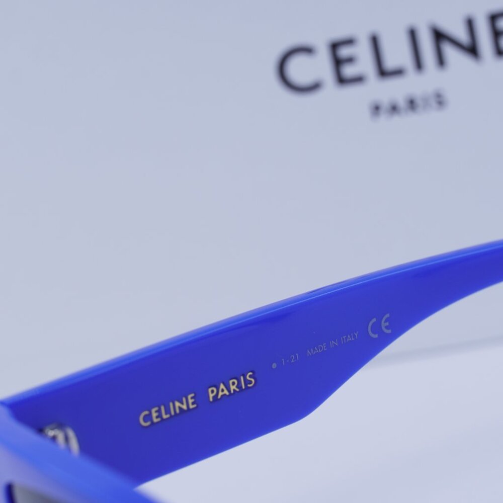 Final Price! Celine CL40197U 92A Blue/Smoke Sunglasses - Picture 6 of 9